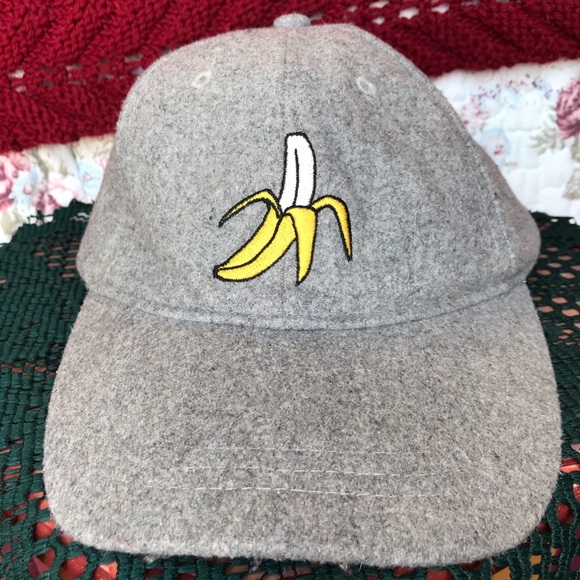 Banana embroidery wool hat/cap great condition - Picture 5 of 7